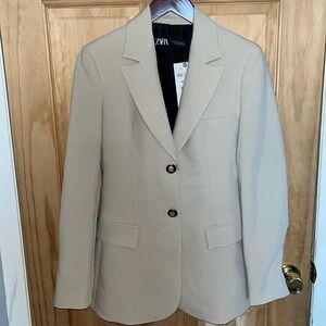 Zara nude/beige blazer